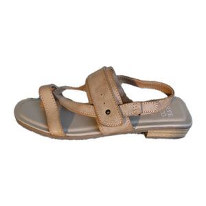 Frye Cassia Womens Size 8 Ankle Strap Sandals Brown Leather Boho Gladiator NEW